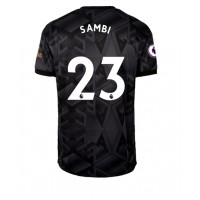 Arsenal Albert Sambi Lokonga #23 Fotballklær Bortedrakt 2022-23 Kortermet